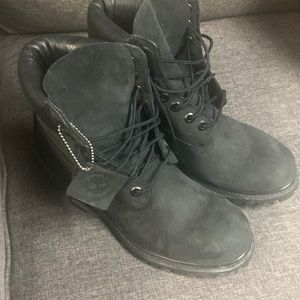 Timberland black boots
